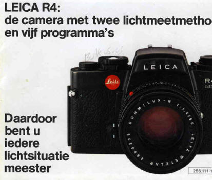 Leica R4 camera