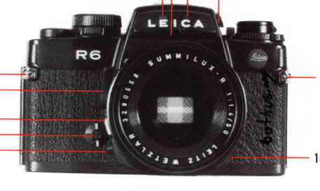 Leica R6 camera