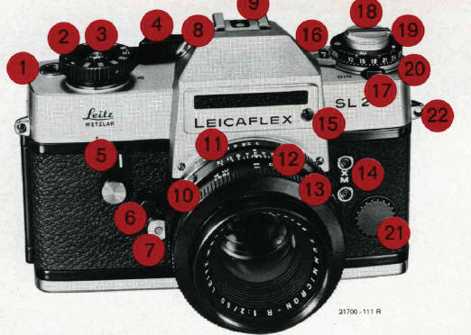 Leicaflex SL 2 camera
