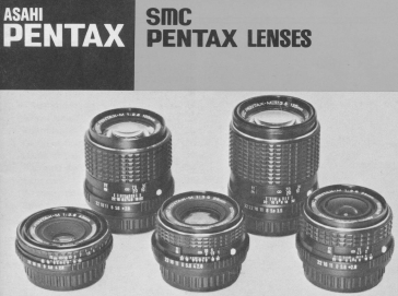Pentax SMC lenses