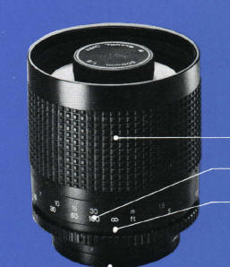 Tokina TM 500mm F8 mirror lens