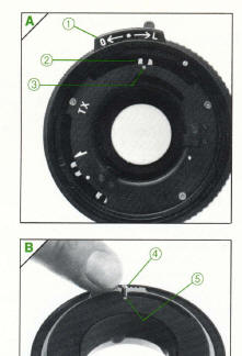 Vivitar Automatic TX mounting instructions