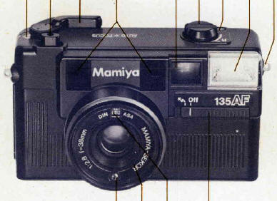 Mamiya 135 AF camera