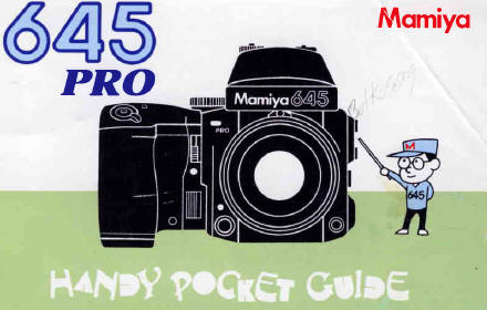 Mamiya 645 PRO camera
