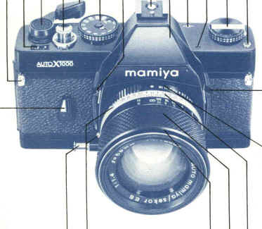 Mamiya Auto X 1000 camera