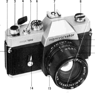 Mamiya DSX camera