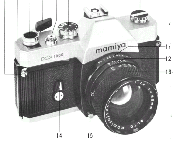 Mamiya DSX 1000 camera