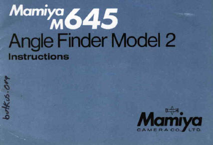 Mamiya M645 Angle Finder Model 2