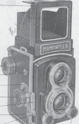 MamiyaFlex Automatic camera