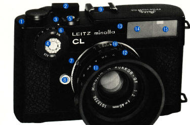 Minolta CL film camera