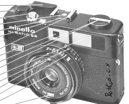 Minolta Hi-Matic CS camera