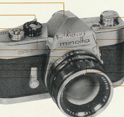 Minolta SR-2 camera