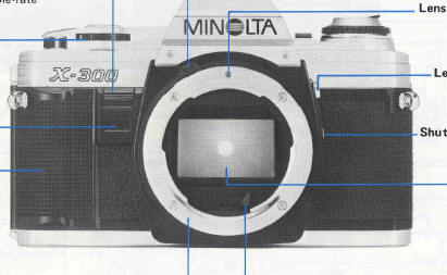 Minolta X-300 camera