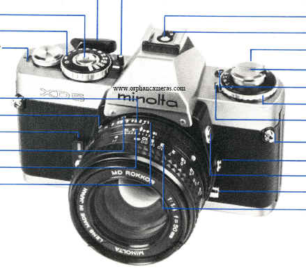 Minolta XD-5 camera