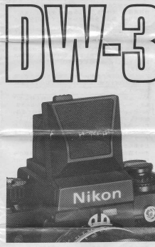 Nikon DW-3 Viewfinder
