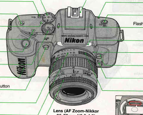 Nikon N5005 AF camera
