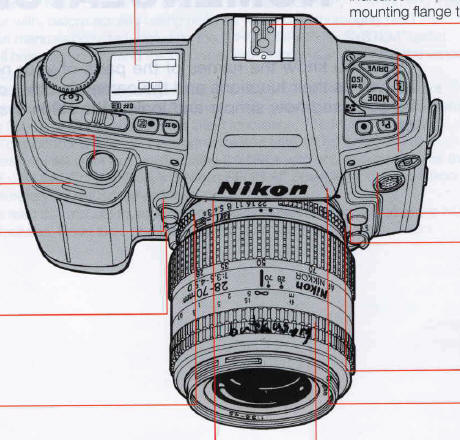 Nikon N90s AF camera
