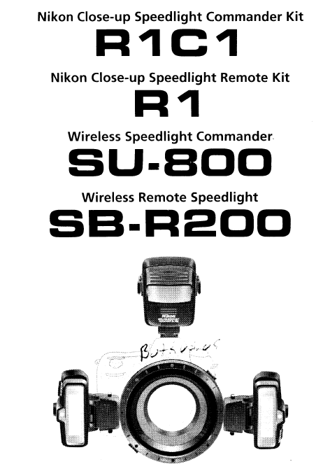 Nikon R1C1 / R1 / SU-800 / SB-R200