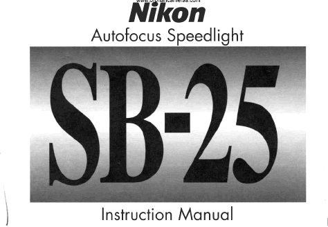 Nikon SB-25 Flash