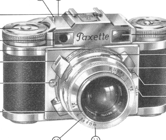 Paxette Brevier camera