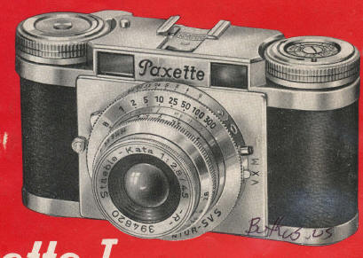 Braun Paxette I camera