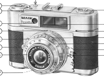 Braun Paxette Super I L camera
