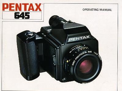 Pentax 645 camera