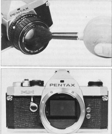 Pentax MX camera