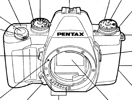 Pentax MZ-M camera