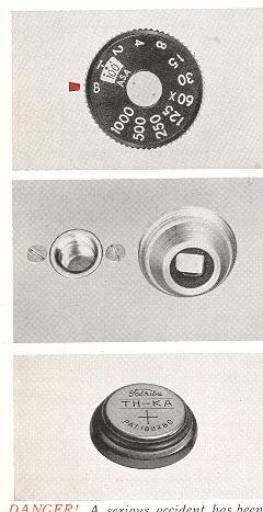 Pentax Spotmatic instruction manual, user guide