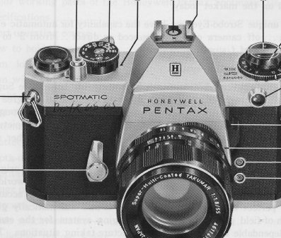 Pentax Spotmatic II a camera