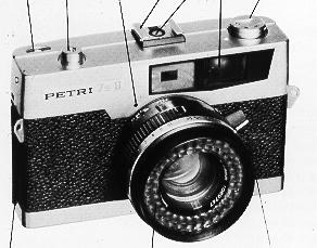 Petri 7s II camera