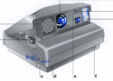 Polaroid Spectra SE camera