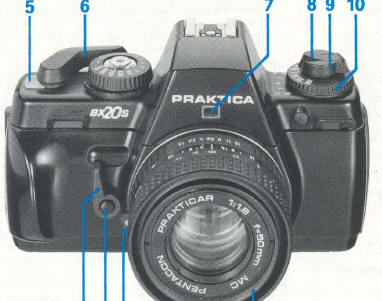 Praktica BX20s camera