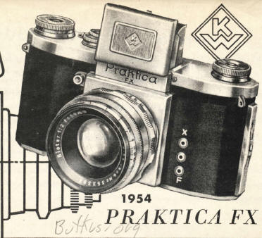 Praktica FX camera