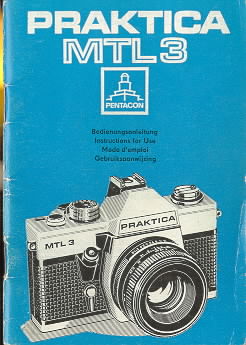 Praktica MTL3 camera