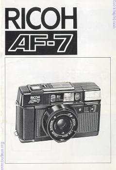 Ricoh AF-7 camera