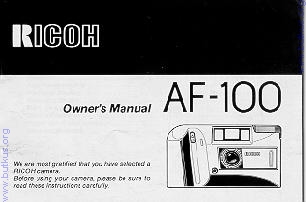 Ricoh AF-100 camera