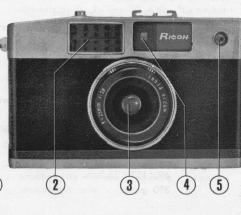 Ricoh Caddy 1/2 frame camera
