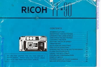 Ricoh FF-90 camera