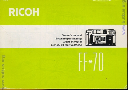 Ricoh FF70 camera