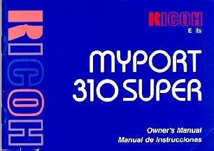 Ricoh Myport 310 super camera