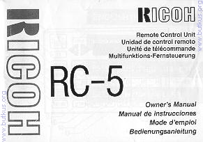 Ricoh RC-5 camera
