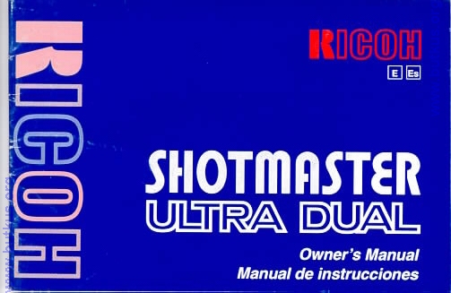 Ricoh Shotmaster Ultra Dual Camera