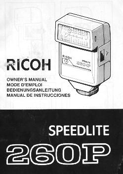 Ricoh Speedlite 260P