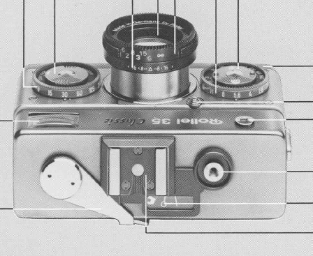 Rollei 35 classic camera