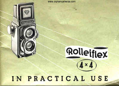 Rolleiflex 4x4 camera