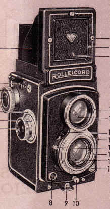 Rolleicord III camera