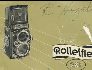 Rolleiflex 2.8F camera