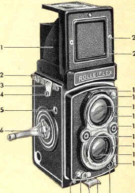 Rolleiflex 2.8E camera